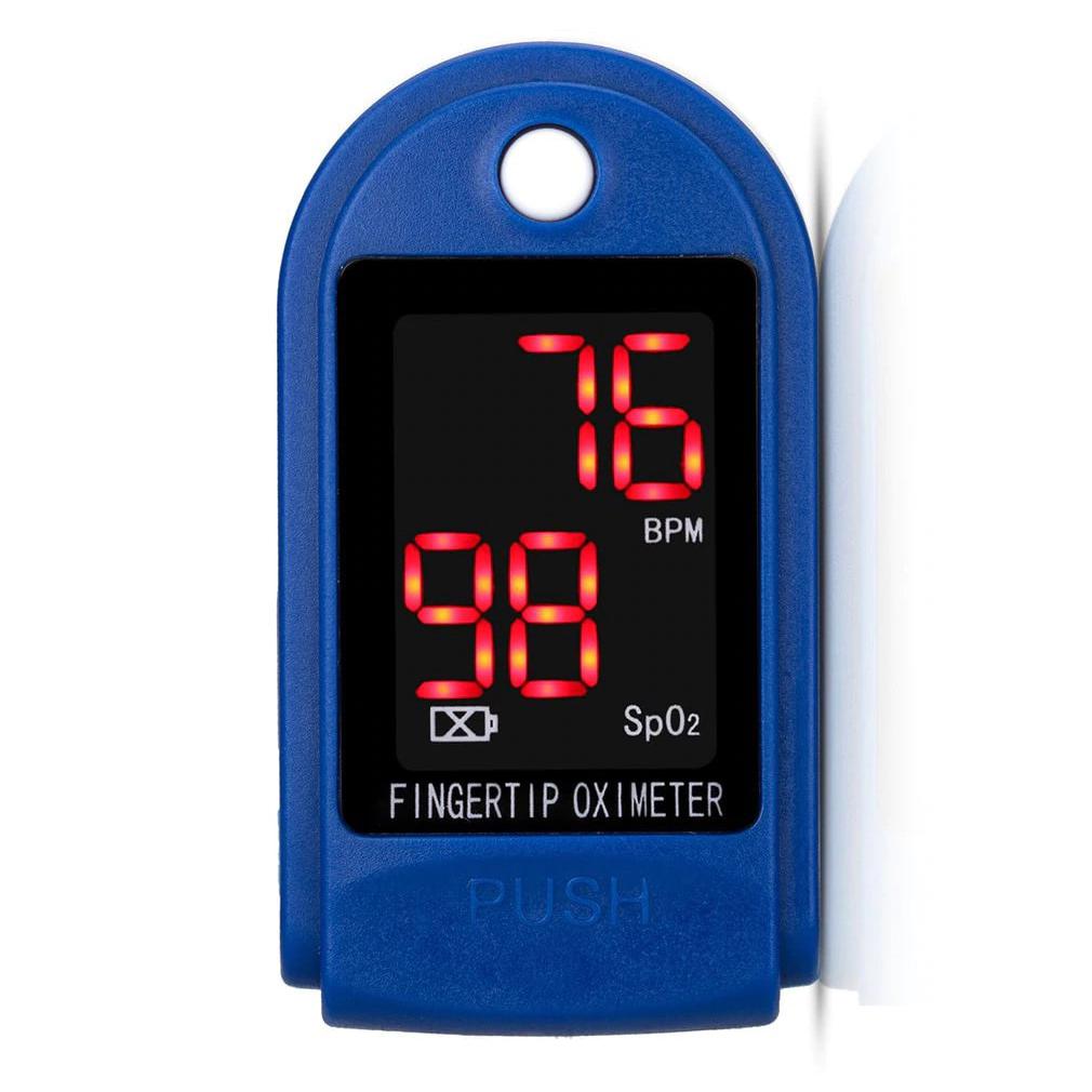 Fingertip Pulse Oximeter -  SpO2 and PR Value Waveform Blood Oxygen