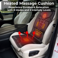 Heated Massage Cushion Pad for Chair & Car