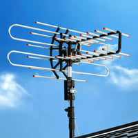 Outdoor Long Range 500+ Mile TV Antenna With UHF/VHF/FM Radio