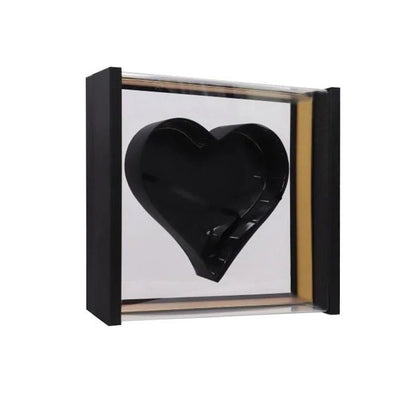 Pack My Heart - Transparent Window Designer Love Heart Shaped Flower Gift Perfect for Valentine's Day