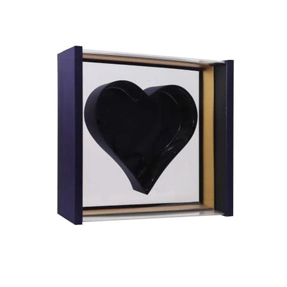 Pack My Heart - Transparent Window Designer Love Heart Shaped Flower Gift Perfect for Valentine's Day