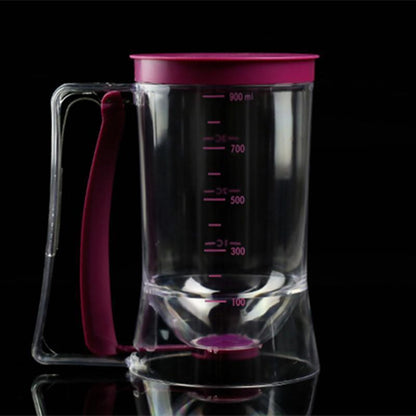 Pancake Batter Dispenser - 900ML Dispenser Perfect for Pancakes, Cupcake, Waffle, Muffin Mix, Crepe & Cake