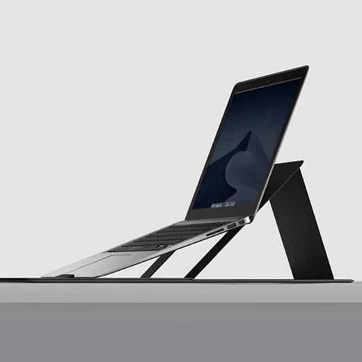 Paper-Thin Folding Laptop Riser - Portable Sit-Stand Desk for Desk, Bed and Lap