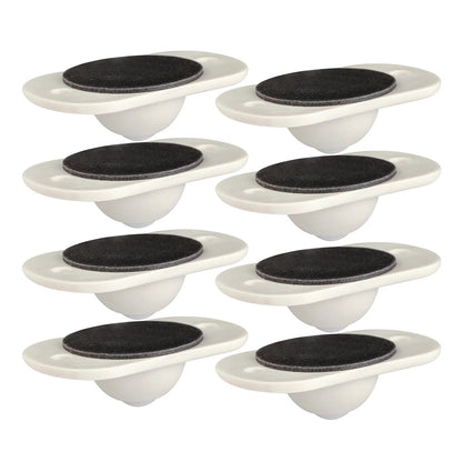 Paste Type Universal Pulley - 360° Rotation Universal Wheel, Sticky Pulley for Trash Can, Storage Box, Small Furniture