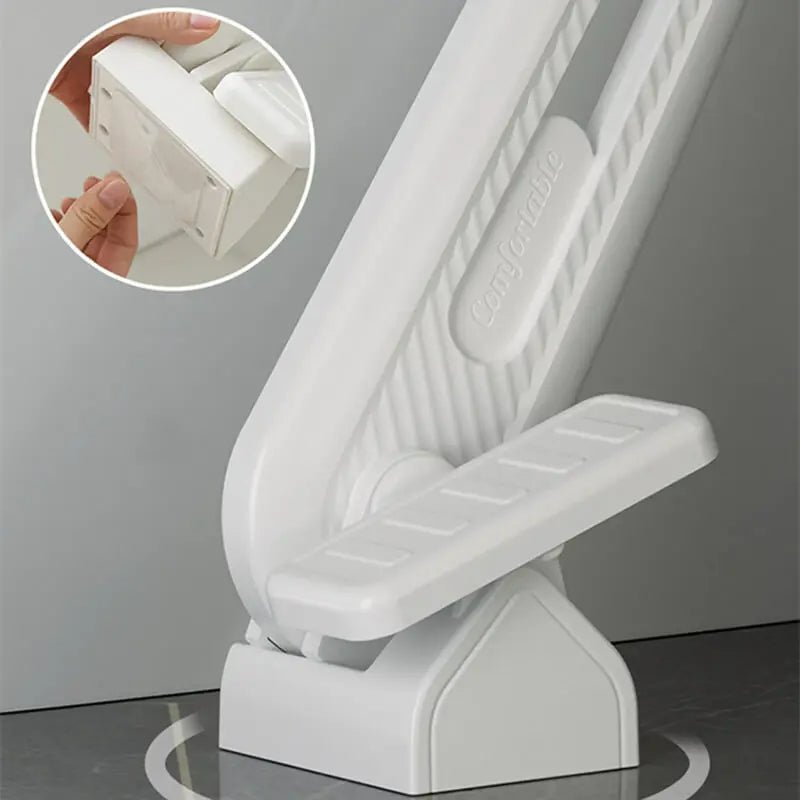 Foot Pedal Toilet Seat Lifter – Hands-Free Lifter for Standard Plastic Seats