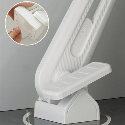 Foot Pedal Toilet Seat Lifter – Hands-Free Lifter for Standard Plastic Seats