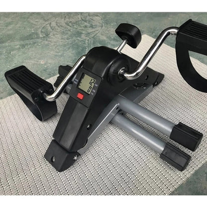 Pedals Exercise Bike Portable - Foldable Pedal Exerciser with Digital LCD Display