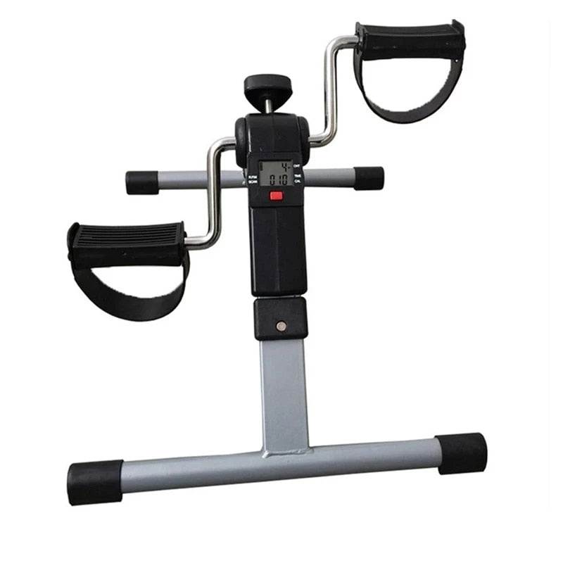 Pedals Exercise Bike Portable - Foldable Pedal Exerciser with Digital LCD Display