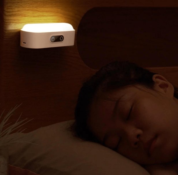 Peel & Stick Multipurpose Wireless Night Light - Motion Sensor Night Light with Touch Control for Cabinet, Bedroom, Hallway, College Dorm Room