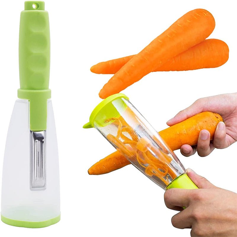 Peeler with Storage | Convenient Food Peeler