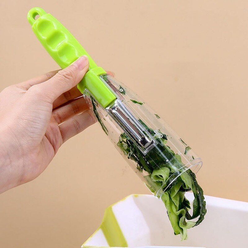 Peeler with Storage | Convenient Food Peeler