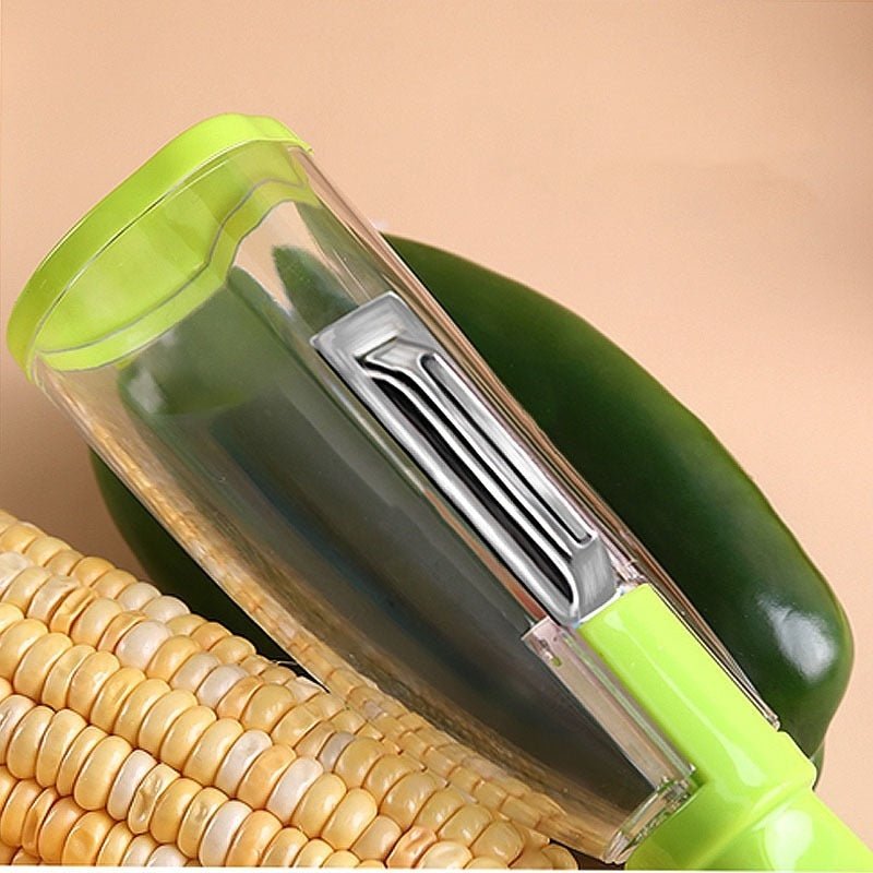 Peeler with Storage | Convenient Food Peeler