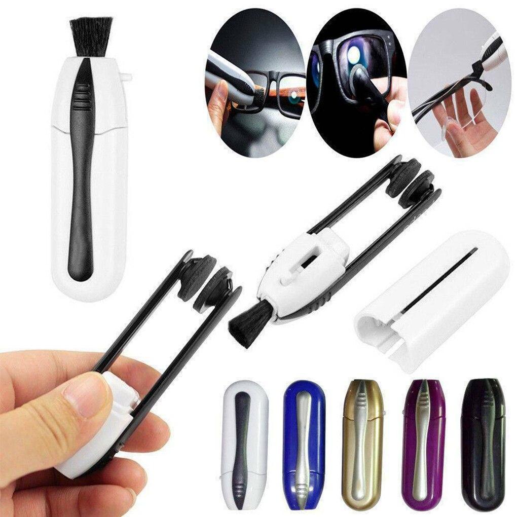Professional Dry Carbon Eyeglass Lens Cleaner – Streak-Free, No-Liquid Cleaner for Glasses, Sunglasses, Screens & Camera Lenses, Pocket-Sized Reusable Optical Cleaning Tool