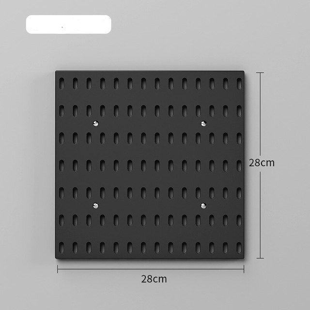 Customizable Peg Board - Wall Rack Organizer