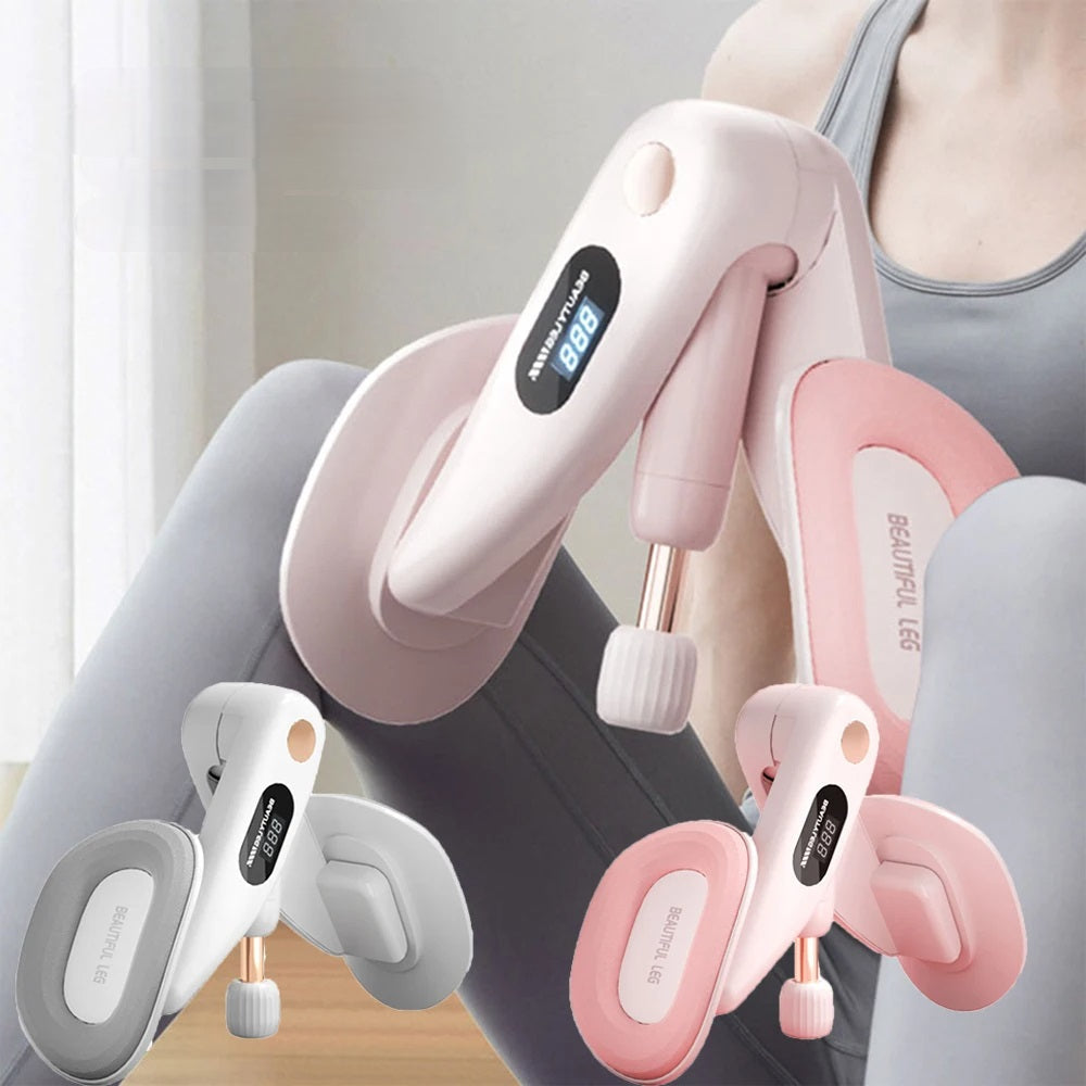 Kegel Thigh & Pelvic Floor Muscle Trainer – Adjustable Kegel Exerciser with Counter for Women