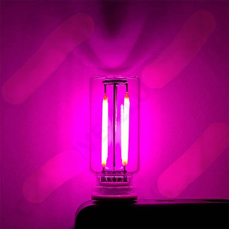 USB Touch-Control Incandescent Lamp – Set of 2 5V Bulbs To Create a Warm & Cozy Atmosphere with Stylish Filament Lighting