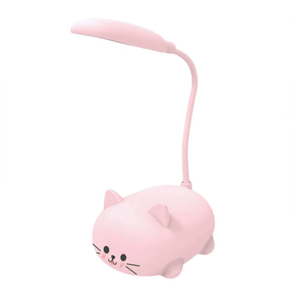 Mini Cat Night Light - Foldable USB Lamp for Desk, Bedside & Book Reading