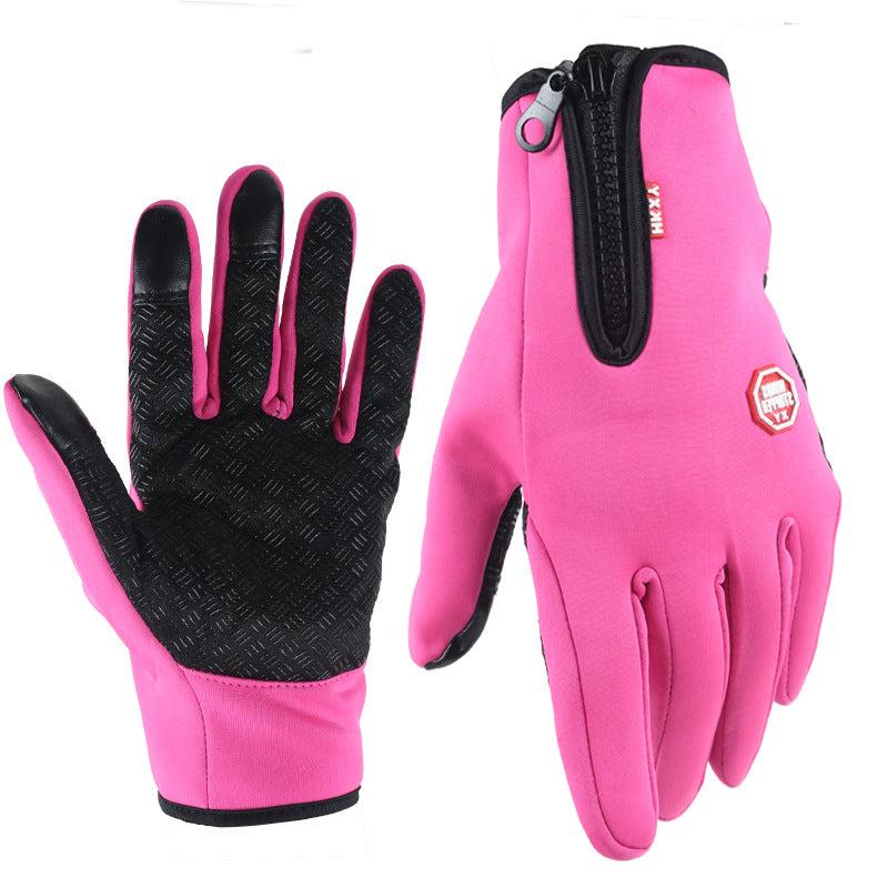 Ultra-Thin Thermal Gloves - Unisex Touch Screen Winter Fleece Gloves