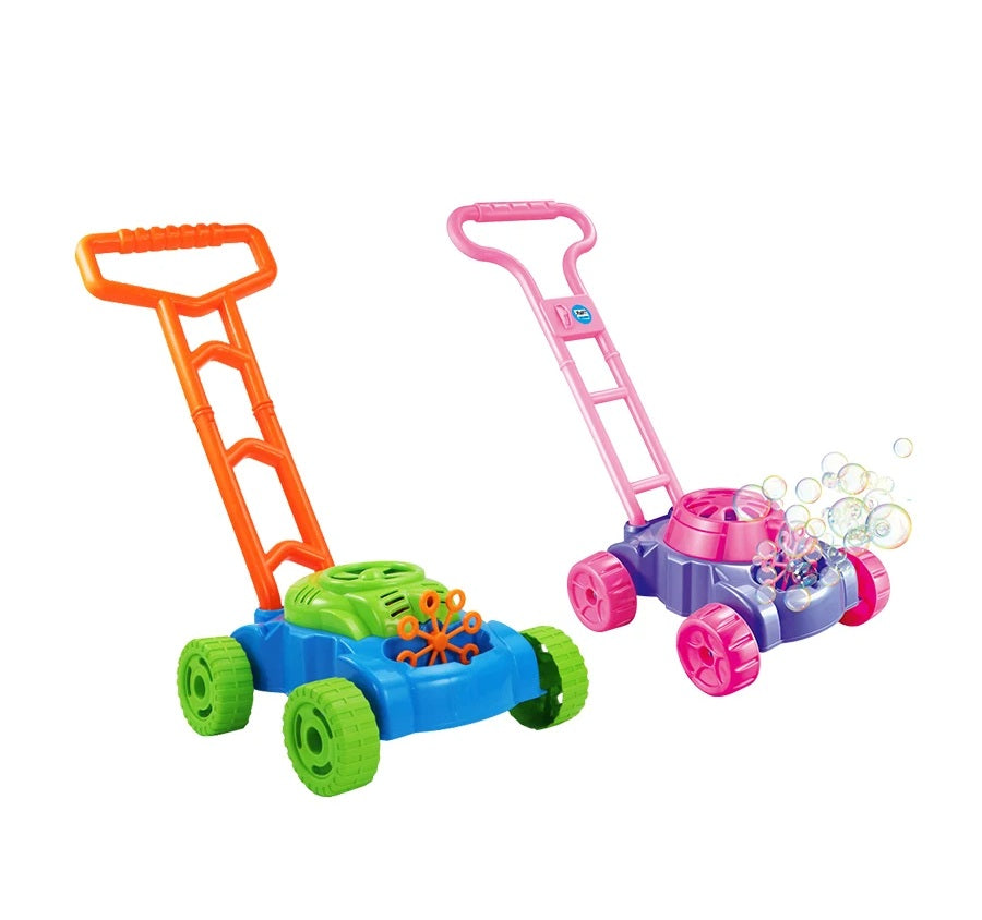 Outdoor Bubble Tank Car Toy – Motorized Bubble Blowing Trolley for Kids, Summer Play, Garden Fun & Gift Idea