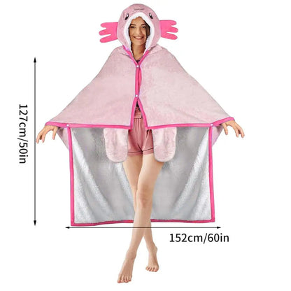 Warm Blanket Hoodie – Ultra-Cozy Winter Sweatshirt for Women & Girlfriend Gift
