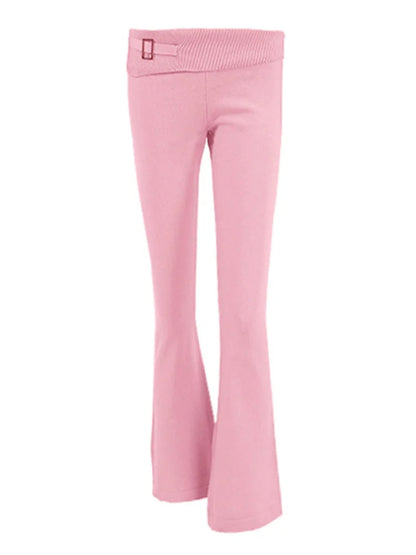 Trendy Knit Tracksuit – Cropped Hoodie & Trousers Set for Chic Comfort & Style