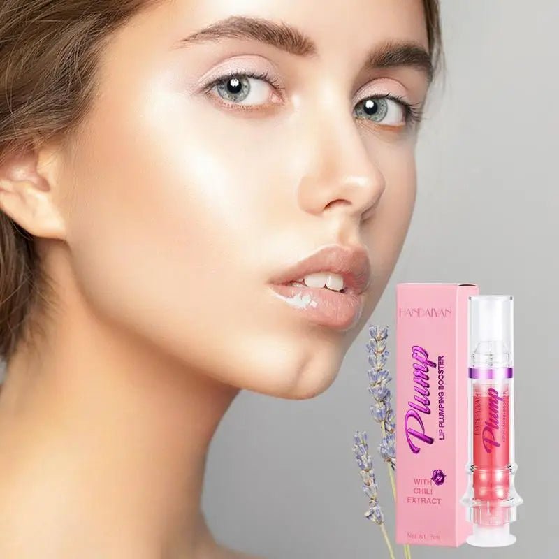 Plumping Mirror Lip Gloss – Moisturizing, Non-Sticky, Long-Lasting Tint for Women & Girls, Portable Shine for Luscious Lips