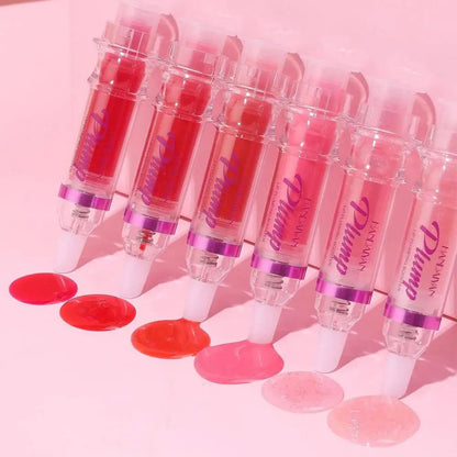 Plumping Mirror Lip Gloss – Moisturizing, Non-Sticky, Long-Lasting Tint for Women & Girls, Portable Shine for Luscious Lips