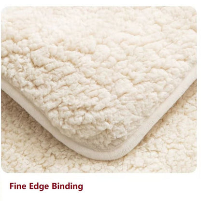 Plush Sofa Cover - Thicken Plush Soft and Smooth Sofa Covers for Living Room Anti-slip Couch Cover