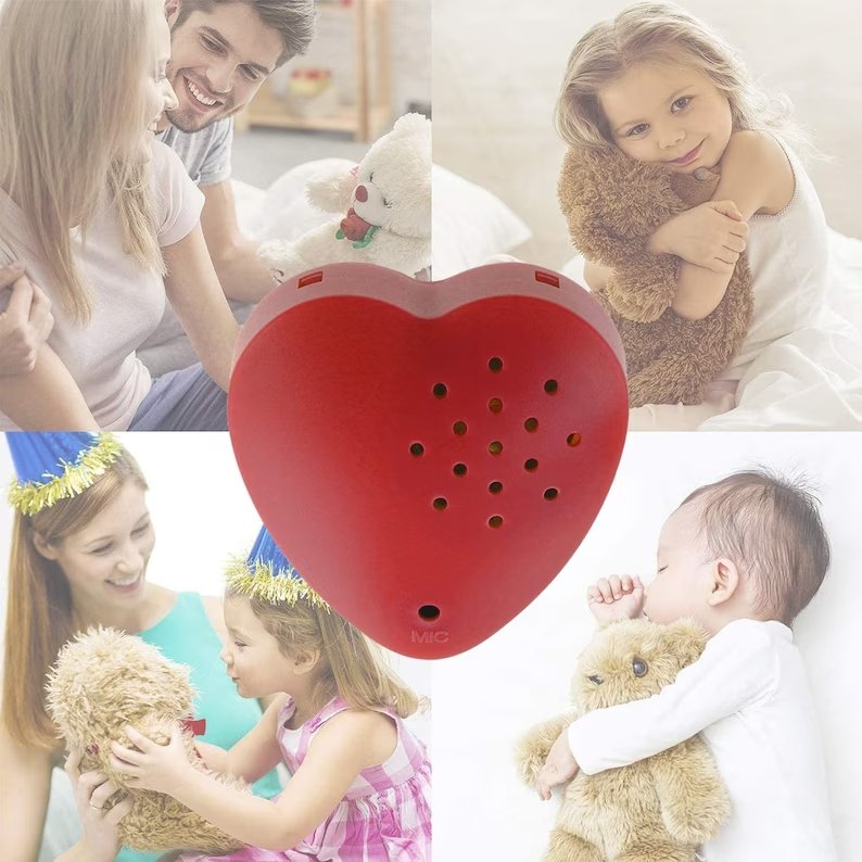 Simulated Heartbeat Music Sound Box - Second Recorder Voice Module As Personalized Gift For Children's Dolls and Plush Toys