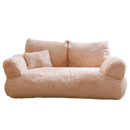 Plush Winter Cat Sofa Bed – Winter Warmth for Cats & Small Dogs