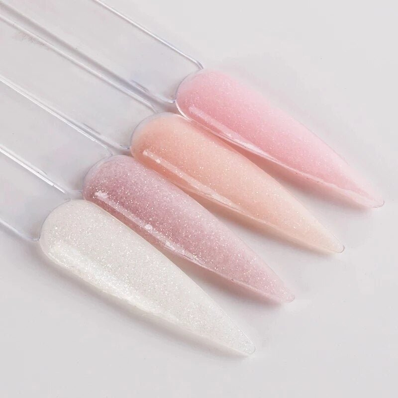 Poly Gel Extension Kit - 60ML  Permanent Acrylic Glitter Nail Extension