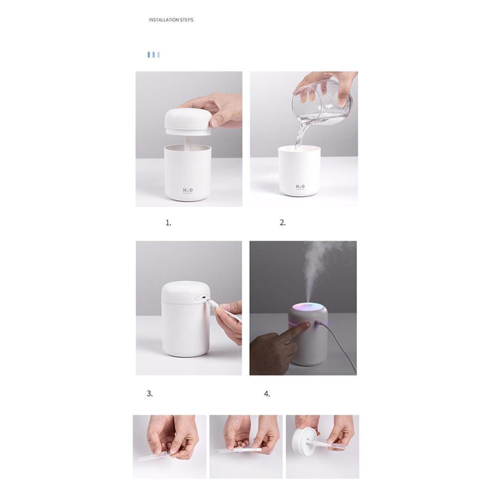 Portable Air Humidifier with LED