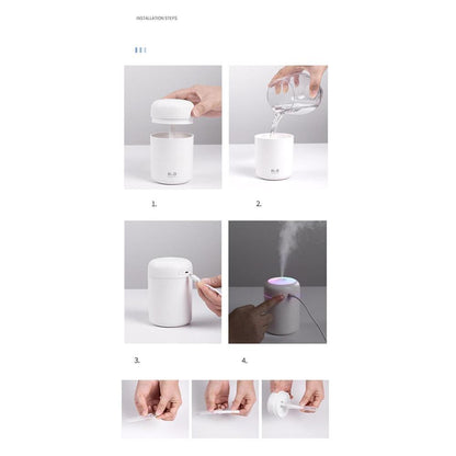 Portable Air Humidifier with LED