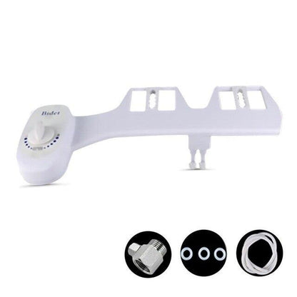Portable Bidet with Self Cleaning Retractable Nozzle
