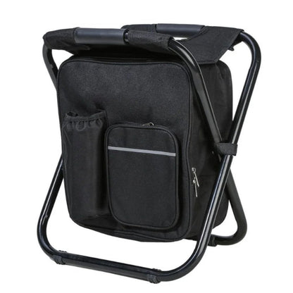 Portable Cooler Bag Chair - 3 in 1 Camping Stool for Travel, Beach, Hiking, Picnic