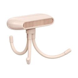 Portable Electric Clip-On Stroller Fan – Flexible Tripod, 4-Speed Clip-On Cooling for Car Seats, Cribs, Bikes & Treadmills