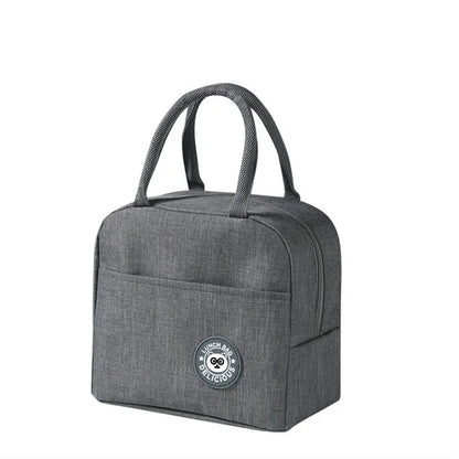 Portable Insulated Bento Bag – Waterproof Lunch Box for Work & School