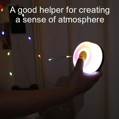 Portable LED Camping String Light - 8m Outdoor Atmosphere Tent Light with 1800mAh Rechargeable Battery