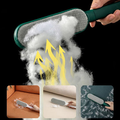 Portable Lint Remover Brush – Antistatic Pet Hair & Clothing Cleaner for Cashmere, Wool Coats, and More