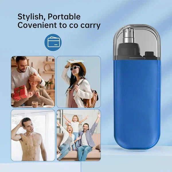 Portable & Rechargeable Nose Hair Trimmer - Precision Grooming On-the-Go