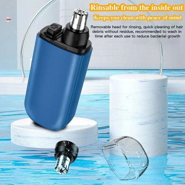 Portable & Rechargeable Nose Hair Trimmer - Precision Grooming On-the-Go