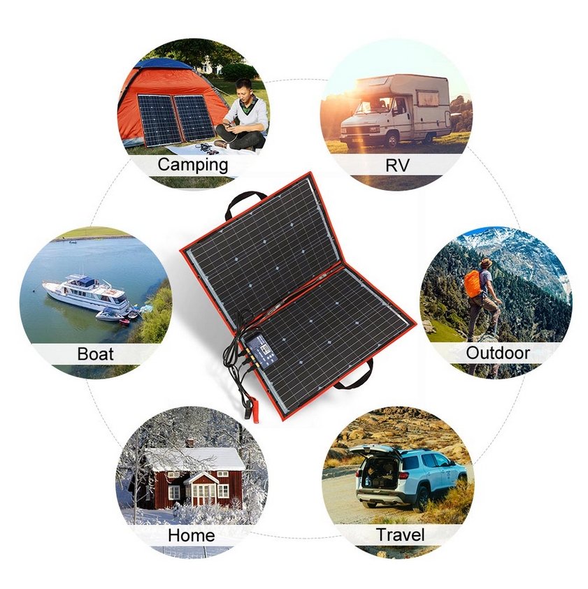 Portable Outdoor Solar Panel Cell Kit