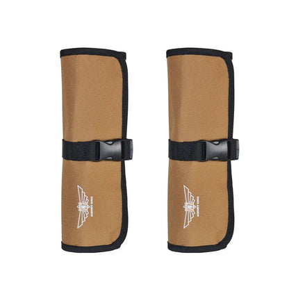 Tool Roll Bag – Roll-Up Oxford Cloth Wrench Organizer, 8 Pockets, Buckle Strap