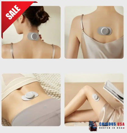 Portable Pain Relief Device - Rechargeable Electronic Pulse Massager Pocket For Beauty And Personal