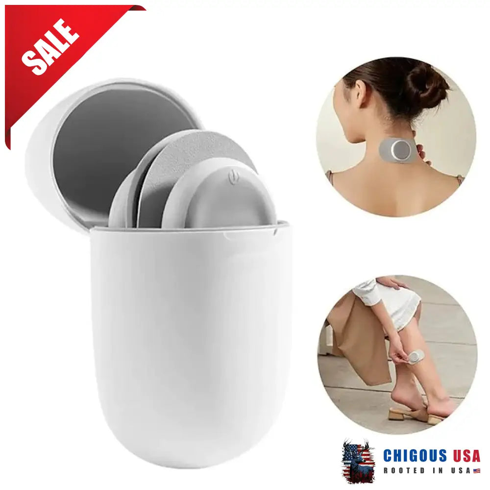 Portable Pain Relief Device - Rechargeable Electronic Pulse Massager Pocket For Beauty And Personal