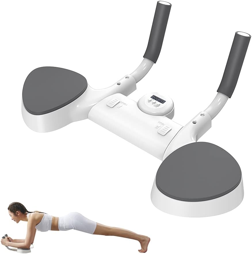 Portable Plank & Push-Up Trainer – Multi-Function Core Exerciser with Timer for Ultimate Fitness