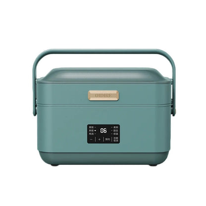 Portable Plug-in Heating Insulated Electric Lunch Box - Multifunctional Plug-in Self Heating Lunch Box