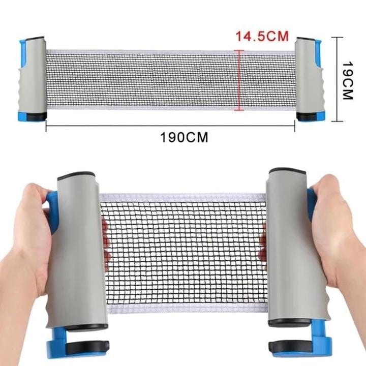 Portable Table Tennis Set - Retractable Table Tennis Net Portable Ping Pong Net