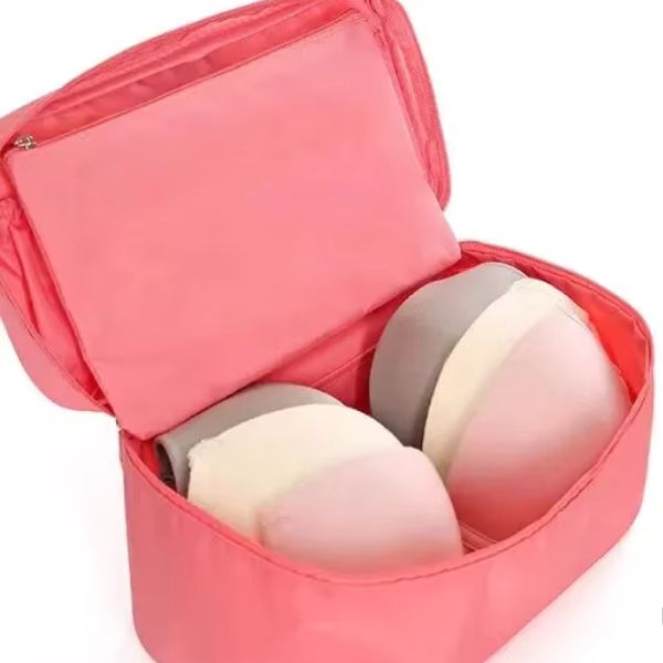 Portable Travel Storage Bag – Multi-Function Bra & Underwear Organizer
