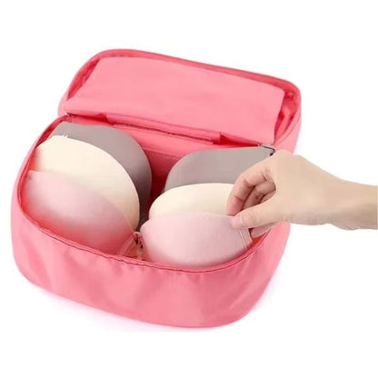 Portable Travel Storage Bag – Multi-Function Bra & Underwear Organizer